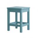アロエ スツール BL ブルー 木製 シンプル 北欧 サイドテーブル スクエア ナチュラル 椅子