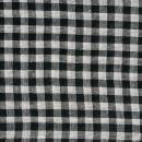 MULTI CLOTH H コットン インド綿 ブラック チェック ナチュラル クロス 幅150