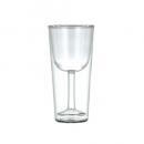 DOUBLE WALL ''VINO'' グラス コップ ワイングラス おしゃれ 高さ17.5