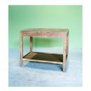 テーブル アンティーク家具 おしゃれ シャビー シンプル ラック 木製 ノスタルジック 収納 古木風