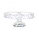 ROUND CAKE STAND ''REVRES'' S ガラス コンポート クリア 直径25