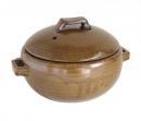 土鍋 深鍋 陶器 ベージュ ご飯 煮込み ふっくら 保温性 赤外線効果 じっくり ほっこり