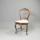チェアー アンティーク家具 おしゃれ 木製 ブラウン ヨーロピアン調 椅子 1人掛け 高さ94