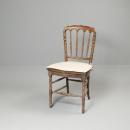 チェアー アンティーク家具 おしゃれ 木製 ブラウン ナチュラル 椅子 1人掛け 高さ89