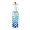 SPICE モザイクボトル LEDライト ダイヤ ブルー 2個セット 瓶 きれい 高さ31