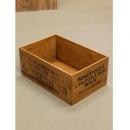 ミルクボックス 木製 パイン材 収納 ナチュラル おしゃれ 使いやすい 箱 英字 ウッド