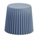 PPマルチ スツール 椅子 テーブル 収納ボックス ブルー カジュアル オシャレ ポップ 直径47