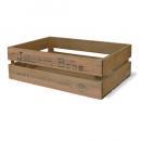 ウッデンカントリーボックス02 2個セット 木製 プランタースタンド アンティーク調 幅47