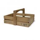 ウッデンカントリーツールボックス02 2個セット 木製 プランタースタンド アンティーク調 幅37