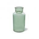 トルシヨンガラスベースJ-M 4個セット ガラス 花瓶 フラワーベース グリーン おしゃれ 高さ16