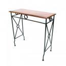 ネストテーブル (ラージ) 木製 シンプル アイアン アンティーク調 ハンドメイド 幅78