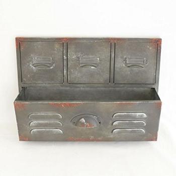 Old Drawer プランター Wide 壁掛け メタル おしゃれ BOXケース シャビー