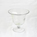 Glass on フット S 透明 花瓶 ガラス きれい エレガント かわいい ディスプレイ