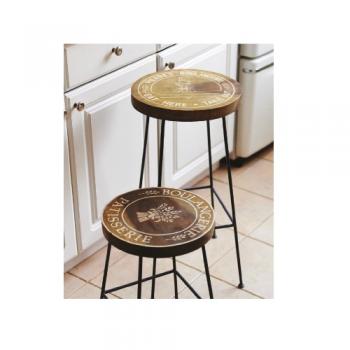 Wood Top スツール L インテリア家具 ナチュラル 木製 おしゃれ 椅子 カントリー調