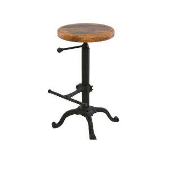 Old wood バースツール おしゃれ 古材 モダン アンティーク調 インダストリアル 椅子