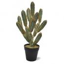 アートプランツサボテンB フェイクプランツ 造花 ディスプレイ 観葉植物 高さ515