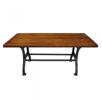 DINING TABLE ACACIA テーブル 木製 アイアン ブラウン ナチュラル 幅213