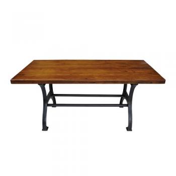DINING TABLE ACACIA テーブル 木製 アイアン ブラウン ナチュラル 幅180