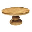 ROUND TABLE リビングテーブル 円卓 ナチュラル 天然木 木製 高さ80