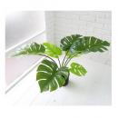 モンステラ S 置き型 造花 フェイクプランツ ディスプレイ ボタニカル グリーン 高さ65