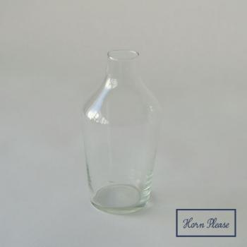 リューズガラス フラワーベース ラフィネ 花瓶 ガラス おしゃれ クリア 高さ18.5