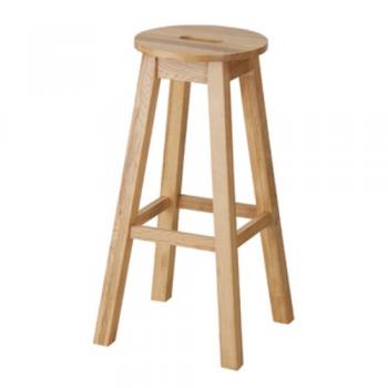 丸ハイスツール 2個セット 椅子 チェア 木製 ナチュラル 自然 シンプル 棚 ラック 高さ70