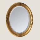 丸型アンティーク調クラシックミラー 鏡(L ゴールド) ヨーロピアン レトロ お洒落