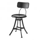 ダイニングチェア 2脚セット スチール ブラック おしゃれ シンプル モダン 美しい曲線 幅34.5