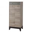 シューズラック 木製 スチール モダン シンプル 棚 収納 グレージュ おしゃれ 下駄箱 幅50.5