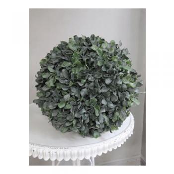 アザレアリーフボール おしゃれ 置き型 造花 フェイクプランツ ディスプレイ ボタニカル グリーン