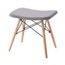 スツール 2個セット 天然木 グレー おしゃれ ナチュラル かわいい 椅子 幅46