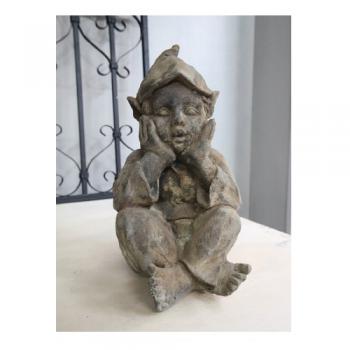 アイアンノーム おしゃれ アンティーク調 かわいい 小人 置物 彫刻風 ディスプレイ