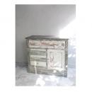 チェスト 棚 木製 おしゃれ アンティーク調 ペールグリーン シャビー 収納 ラック 引き出し