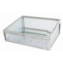 デコールガラスボックスA　Lサイズ　ホワイト