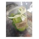 グリーンアップル ディスプレイ 置物 りんご アンティーク調 おしゃれ 爽やか 緑