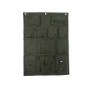 フレイウォール12ポケットKH ファブリック カーキ ヴィンテージ調 おしゃれ かっこいい 幅54