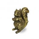 レジンアンティークアニマルスクワールB 2個セット ゴールド オブジェ リス 高さ14.3