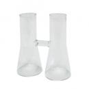 ガラスウエアベースA-2連 ガラス雑貨 植物 ディスプレイ おしゃれ かわいい プランター