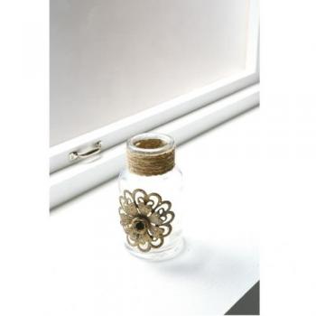 フラワーベース スチール ガラス インテリア 花瓶 通販