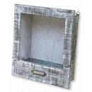 ウッドフレーム シャビー ブリキトレー付 ガーデニング アレンジメント 壁掛け インテリア