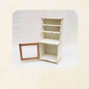 アンティーク 棚 カップボード 雑貨小物コレクション お店ディスプレイ キッチンインテリア