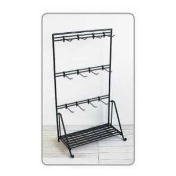 お店に ショップ用 ディスプレイアイアンラック シンプル レトロ お洒落 ラック 棚