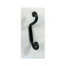 アイアンフック アンティーク 壁掛け ハンガー ブラック 6個セット ファッション小物や帽子バッグ掛