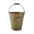 タゴールバケツS ハンドメイド 収納 インテリア雑貨 ディスプレイ おしゃれ ゴールド