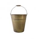 タゴールバケツL ハンドメイド 収納 インテリア雑貨 ディスプレイ おしゃれ ゴールド