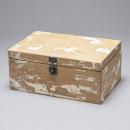 ボックス アンティーク調 収納ボックス コレクションケース ナチュラル 重ねる 木製 幅23