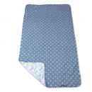 Suave Textile クール敷パッド スターブルー スター柄 ナイロン 生活雑貨 幅100