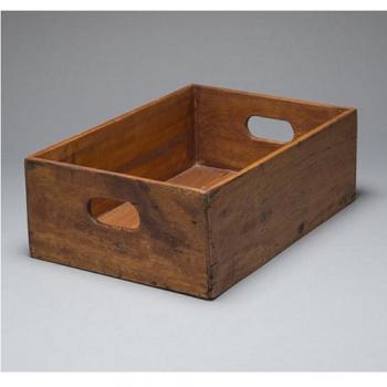 ボックス アンティーク調 収納ボックス ケース ナチュラル 重ねる 木製 幅24