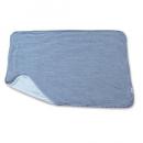 Suave Textile クールクォーターケット ストライプブルー ナイロン 生活雑貨 幅100