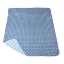 Suave Textile クールタオルケット スターブルー ナイロン 生活雑貨 幅140